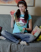 Sweet teen seduced